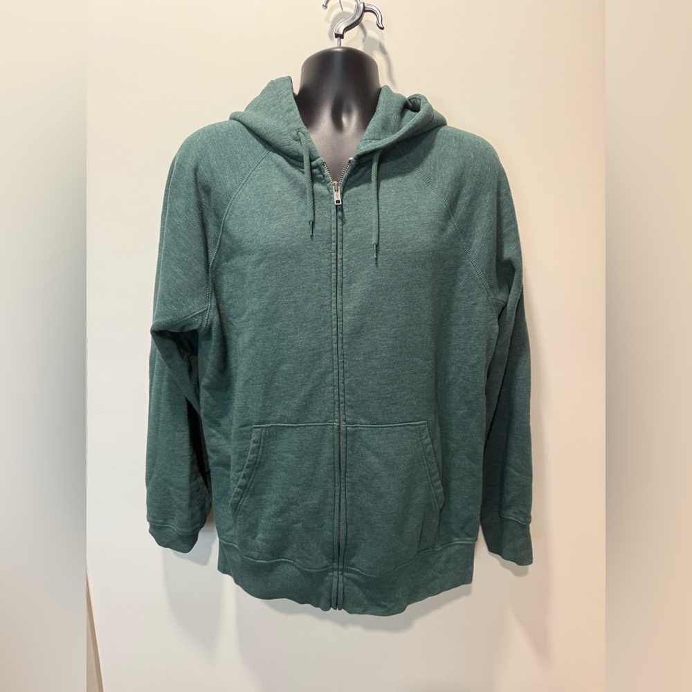 J. Crew Men's Zip-Up Green Sweater